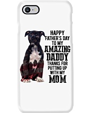 Father Day - American Staffordshire Terrier Phone Case tile