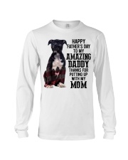 Father Day - American Staffordshire Terrier Long Sleeve Tee tile