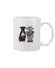 Father Day - American Staffordshire Terrier Mug tile