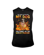 Forget Problems - Catahoula Leopard Dog Sleeveless Tee tile