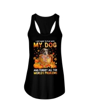 Forget Problems - Catahoula Leopard Dog Ladies Flowy Tank tile
