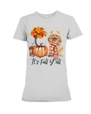 It is Fall - Pomeranian 1 Premium Fit Ladies Tee tile
