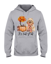 It is Fall - Pomeranian 1 Hooded Sweatshirt front