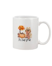 It is Fall - Pomeranian 1 Mug tile
