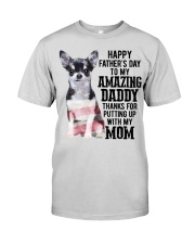 Daddy Chihuahua Premium Fit Mens Tee tile