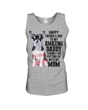 Daddy Chihuahua Unisex Tank tile