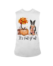 It is Fall - Boston Terrier Sleeveless Tee tile
