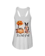 It is Fall - Boston Terrier Ladies Flowy Tank tile
