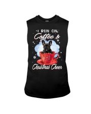 Xmas Coffee - BLACK French Bulldog Sleeveless Tee tile
