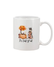 It is Fall - Miniature Schnauzer 3 Mug tile
