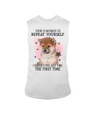 First Time - Shiba Inu 2 Sleeveless Tee tile