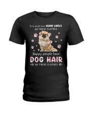 Happy People - Tibetan Spaniel Ladies T-Shirt tile