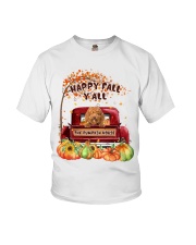 Pumpkin House - RED Labradoodle Youth T-Shirt tile