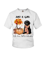 Fall And - Labrador 1 Youth T-Shirt tile