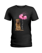Daisy Ribbon - Dogue de Bordeaux Ladies T-Shirt tile