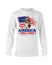 American 4th july - Basset Hound Long Sleeve Tee tile