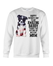Father Day - Border Collie Crewneck Sweatshirt tile