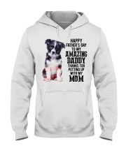 Father Day - Border Collie Hooded Sweatshirt tile