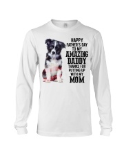 Father Day - Border Collie Long Sleeve Tee tile