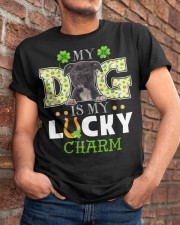 Lucky Charm - BLACK American Staffordshire Terrier Classic T-Shirt apparel-classic-tshirt-lifestyle-26