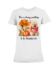 Thankful For - CREAM Keeshond Premium Fit Ladies Tee tile