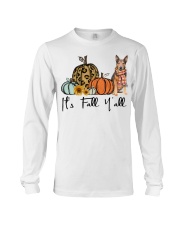 Fall Pumpkin Shepherd Terrier Long Sleeve Tee tile