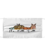 Fall Pumpkin Shepherd Terrier Mask tile