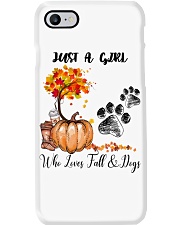 Fall And Dog Phone Case tile