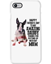 Father Day - Bull Terrier Phone Case tile