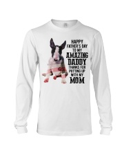 Father Day - Bull Terrier Long Sleeve Tee tile