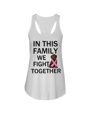 Fight Together - CHOCOLATE Labradoodle Ladies Flowy Tank tile