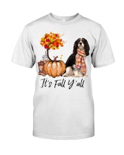 It is Fall - Cavalier King Charles Spaniel 5 Classic T-Shirt tile