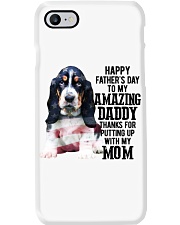 Father Day - Basset Hound Phone Case tile