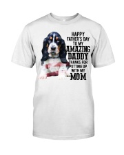 Father Day - Basset Hound Classic T-Shirt tile