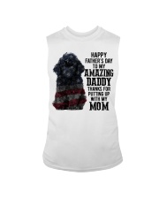 Father Day - Toy Poodle Sleeveless Tee tile