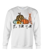 Fall Pumpkin Pharaoh Hound Crewneck Sweatshirt tile