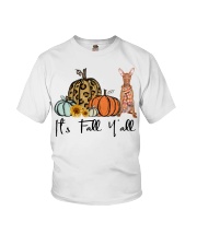 Fall Pumpkin Pharaoh Hound Youth T-Shirt tile