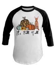 Fall Pumpkin Pharaoh Hound Baseball Tee tile