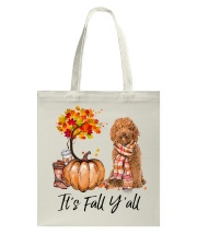 It is Fall - Labradoodle 2 Tote Bag tile
