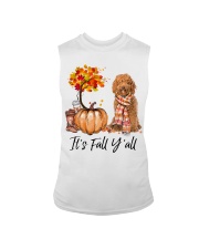 It is Fall - Labradoodle 2 Sleeveless Tee tile