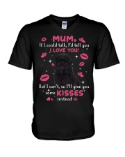 Tell You - Affenpinscher V-Neck T-Shirt tile