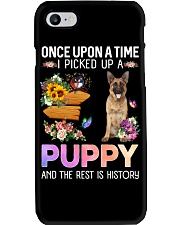 156 Picked Up A Puppy - German Shepherd Dog Phone Case tile