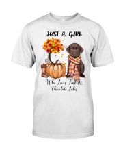 Fall And - CHOCOLATE labs Classic T-Shirt tile