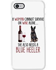 She Also Needs - Blue Heeler 1 Phone Case tile