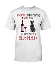 She Also Needs - Blue Heeler 1 Classic T-Shirt front