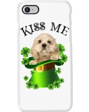 Lucky Kiss - CREAM American Cocker Spaniel Phone Case tile