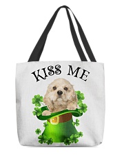 Lucky Kiss - CREAM American Cocker Spaniel All-Over Tote tile
