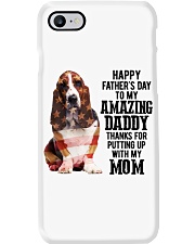 Father Day - Basset Hound Phone Case tile