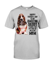 Father Day - Basset Hound Classic T-Shirt front