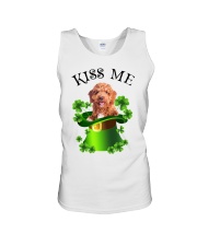 Lucky Kiss - Irish Doodle Unisex Tank tile